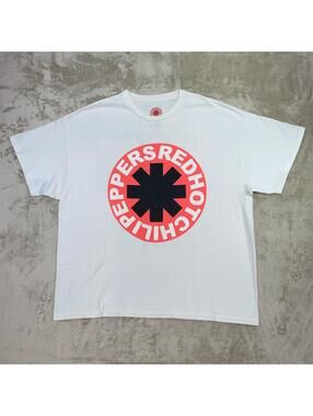 Red Hot Chili Peppers T Shirt White Unlimited Love World Tour 2022 2023 Mens XL